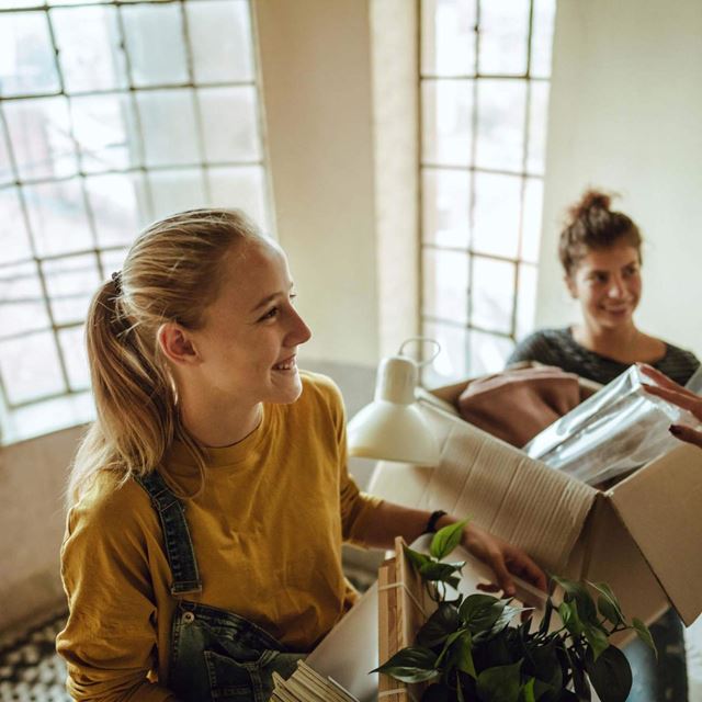 Studenter på flyttefot