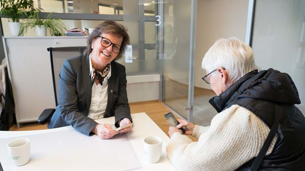 Omtenksom kunderådgiver