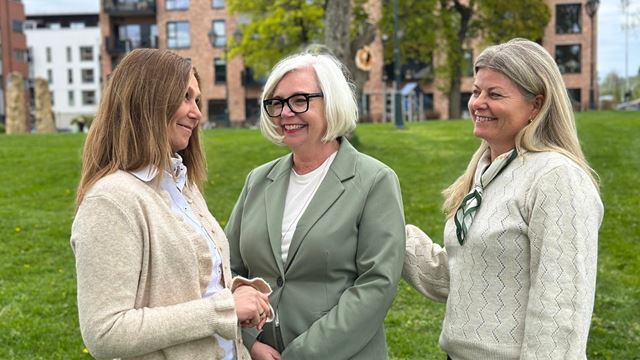 Rigmor, Ann Kristin og Merete